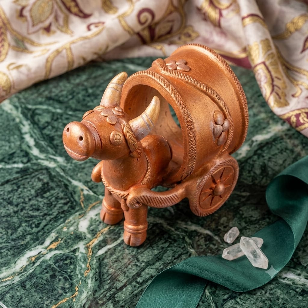 gorakhpur terracotta bullockcart palki